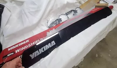 Yakima WindShield Fairing Roof Racks Quiet Noise Reduce Drag 46  Black 4 Bracket • $110