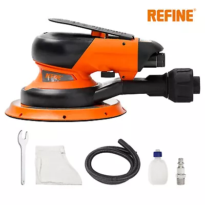 REFINE 6  Air Random Orbital Palm Sander Car Auto Body DA Sander Polisher Buffer • $72.95