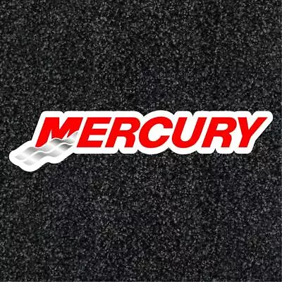 MERCURY White Professional Boat Carpet Graphics • $17