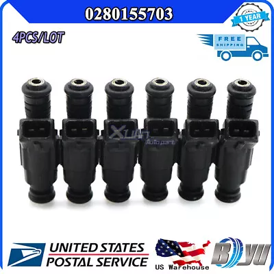 Fuel Injector For Jeep Grand Cherokee 5.2L 5.9L V8 1993-1998 6x New 0280155703 • $50.45