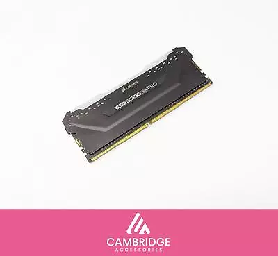 Corsair Vengeance RGB PRO Black 1x8GB 3600MHz PC4-28800 DDR4 PART OF MEMORY KIT • £29.99