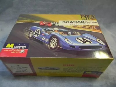 1/24 Scale Scarab Can-am Racer Blue Monogram Model Kit For Slot Racing-sealed • $39.99