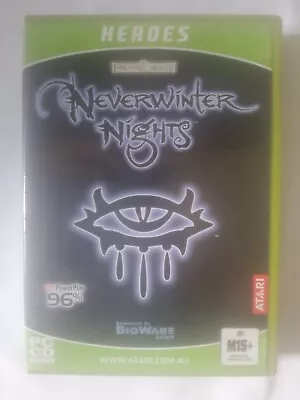 Neverwinter Nightsheroes PC CD Rom Game Forgotten Realitis Preowned • $12