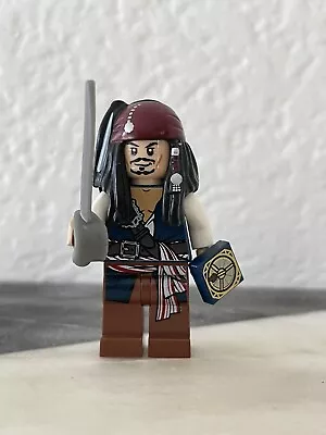 £14.37 • Buy Lego Minifigure Pirates Of The Carribean Captain Jack Sparrow Sword+Compass