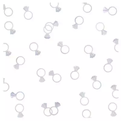 £5.99 • Buy Engagement Hen Party Table Decorations Holographic Diamond Ring Confetti 14g