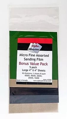 Flex-I-File HOBBY FILM MICRO FINE - #202 • $8.38