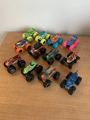 $34.14 • Buy Hot Wheels Monster Truck Cars X 12 - Monster Jam - 1:64 Bundle