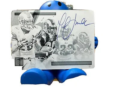 MARSHALL FAULK- RAMS- 2021 IMPECCABLE - PRINTING PLATE AUTO #'d 1/1 🔥 • $180