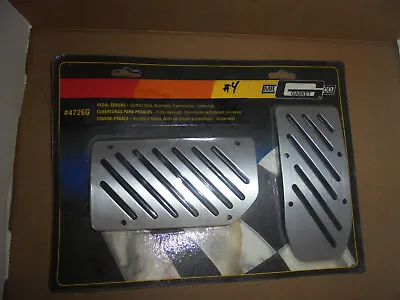MR GASKET 4726G AUTO TRANS PEDAL COVER KIT METAL CLAMP ON STYLE #4 Slotted • $14.95