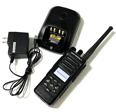 Motorola APX 4000 H51SDF9PW6AN UHF R2 450-520 MHz Double Knob Portable Radio • $759.95
