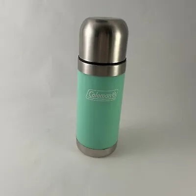 Coleman Stainless Steel Insulated Kids Children's Teal Water Hydration Bottle  • $9
