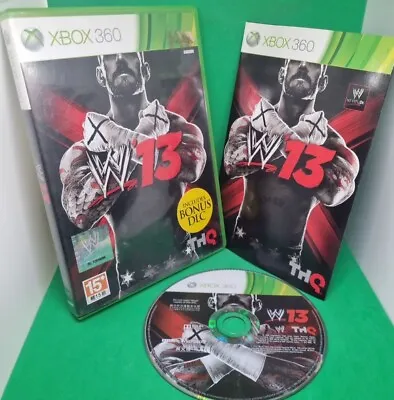 W13 WWE 13 - Xbox 360 Game - Complete W Manual - NTSC J  • $18.99