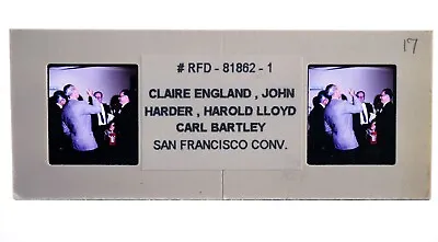 Harold Lloyd Stereo Realist 3D Slide - San Francisco PSA Conference - LS17 • $13.20