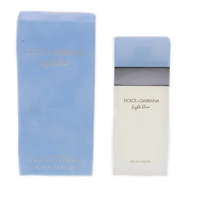 Dolce & Gabbana Light Blue For Women 50ml Eau De Toilette EDT Spray D&G Perfume • £43.99