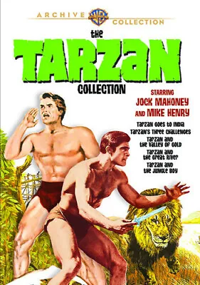 DVD The Tarzan Collection: Jock Mahoney Mike Henry NEW • $36.99