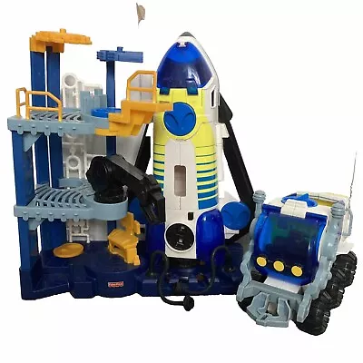 Fisher-Price Imaginext Space Shuttle Launce Pad Tower  & Moon Buggy • £19.99