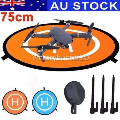 $23.28 • Buy Drone Landing Pad Waterproof Parking Apron Mat For DJI Mini 75cm AU STOCK NEW