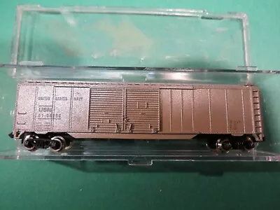 N - Aztec - 50' Double Door  Boxcar US Navy 61-04290 Lightly Weathered  LN • $14.99