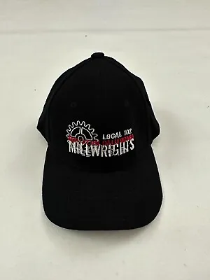 New Northern California Millwrights Local 102 Graphic Black Baseball Hat Size M • $24.99