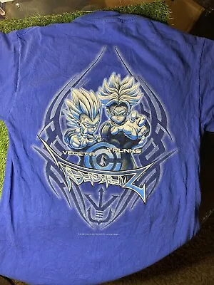 Vintage Y2K Medium Dragon Ball Z Vegeta Trunks Super Saiyan T Shirt • $84.99