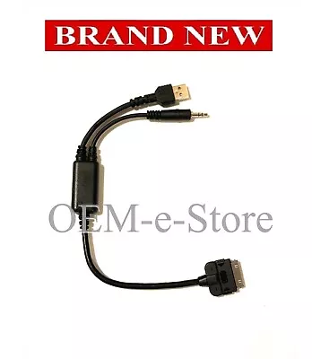 2008-2017 Maserati Gran Turismo Music Interface IPod IPhone 30-Pin Cable Genuine • $80