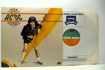 AC/DC High Voltage LP EX/VG+ ATL 50 257 Vinyl Album Hard Rock Blues Rock • $140.05