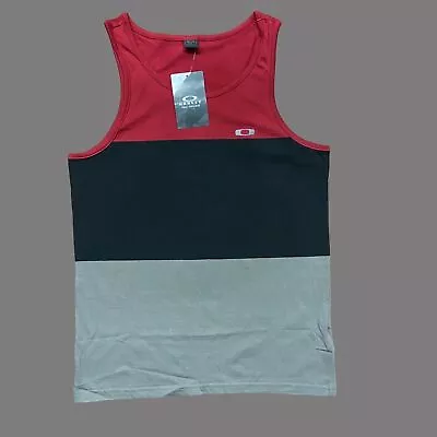 Oakley Athletic New Crimson Bail Tank Top NWT Cotton Men's Size Small • $20