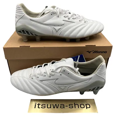 MIZUNO Soccer Football Shoes MONARCIDA NEO 2 PRO White Galaxy Silver P1GA2222 03 • $102.58