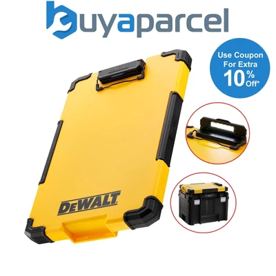 £23.70 • Buy Dewalt DWST82732-1 TSTAK Clipboard Organiser LED Light Internal Pouch Metal Clip