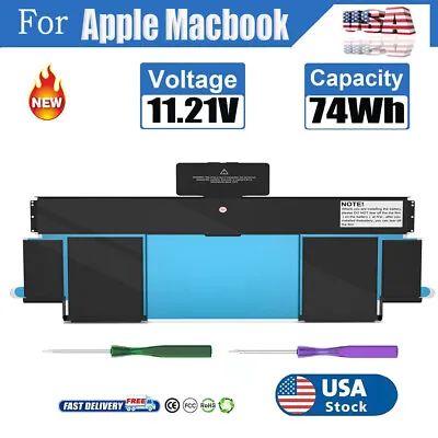 A1437 Battery For Apple MacBook Pro 13 Inch A1425 Late 2012 Early 2013 Retina US • $37.89