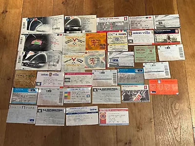 TICKET Collection Of 33 FA Cup Semi Final Tickets • £29.99