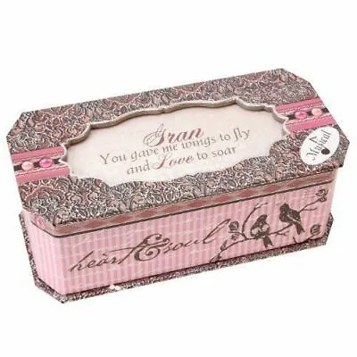 Pink Paisley Collection Sentimental Musical Jewellery Box Gran Gift Present • £13.49