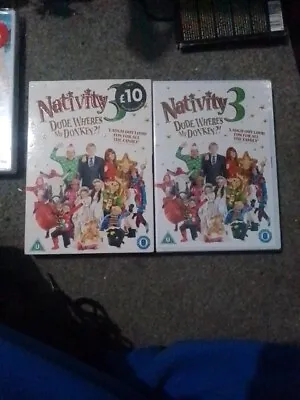 Nativity 3 - Dude Where's My Donkey? (DVD 2015) Brand New & Sealed. • £3