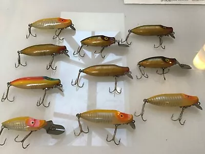 10 X Rare Vintage Shakespeare Dapper Dan Lures In Excellent Condition • $54.71