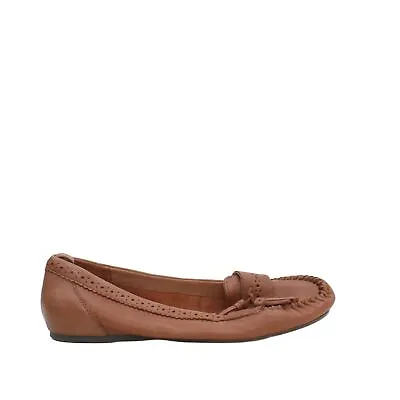 FatFace Women's Flat Shoes UK 4 Brown 100% Other Boat Shoe • £14