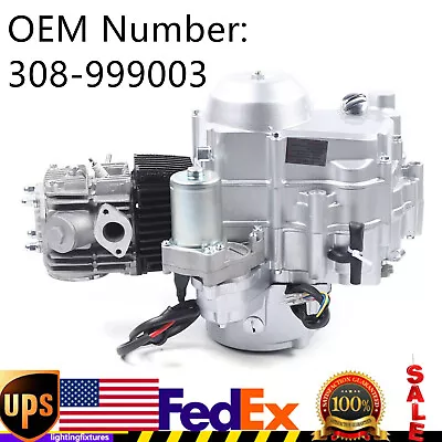 110CC 90CC 4 Stroke Single Cylinder Electric Start Engine Motor For ATV GO Kart • $189.05