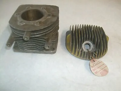 Vintage McCulloch 39 Chainsaw Engine Cylinder W/Head-NOS-52224 & 52223 • $48