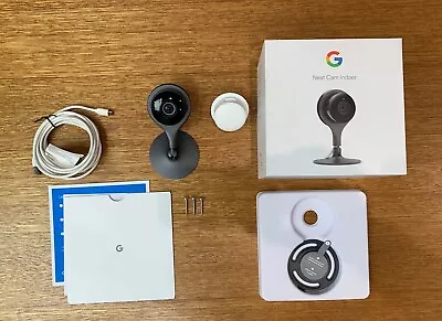 Google Nest Cam Indoor Security Camera NC1102AU - BlackGA00595-AU • $45.16