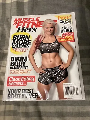 Wwe Super Rare Muscle & Fitness Hers Magazine Alexa Bliss Cover Brand New 2016 $ • $175