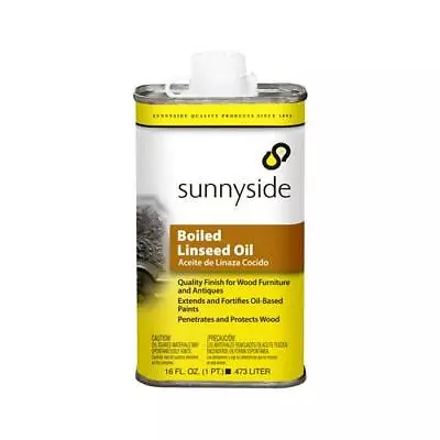$17.99 • Buy Sunnyside Corporation 87216 1 Pint Boiled Linseed Oil