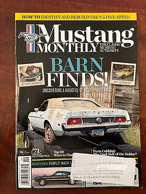 Mustang Monthly Magazine - September 2015 - Barn Finds • $6.95