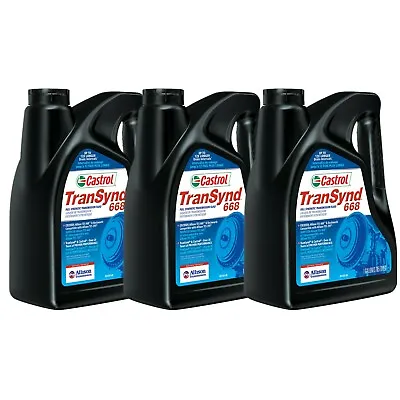 $139.95 • Buy 3 Gallons Allison Transynd TES 668 On-Highway Full Synthetic Transmission Fluid