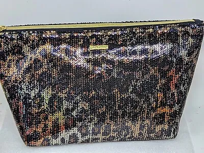 Juicy Couture Sequin Makeup Bag Leopard Print • $14.99