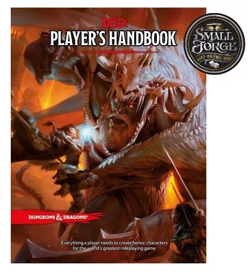 $47 • Buy Dungeon And Dragons Players Handbook, 5th Edition Hardcover Rulebook, NEW