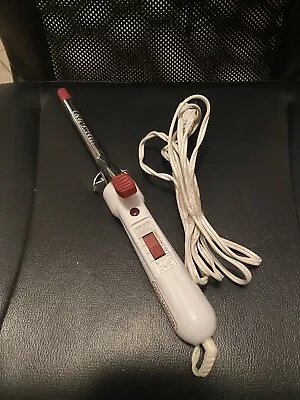 Vidal Sassoon White Red Curling Iron Silver Barrel Model #VS143 • $7.50