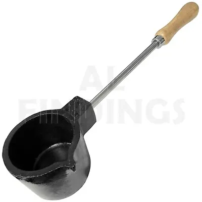 £21.99 • Buy Large Cast Iron Precious Metal Melting Pot Crucible Dish Gold Silver Mix Tool