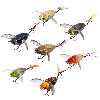 $18.95 • Buy 43mm Chasebait Lures Ripple Cicada Hollow Body Fishing Lure