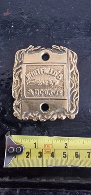 £16.99 • Buy Safe Plaque Safe Plate Escutcheon Whitfield