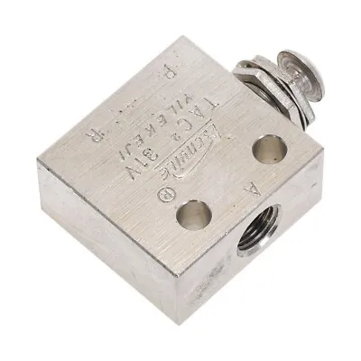 Efficient 2 Position 3 Way Mechanical Pneumatic Valve With Manual Control • £15.60