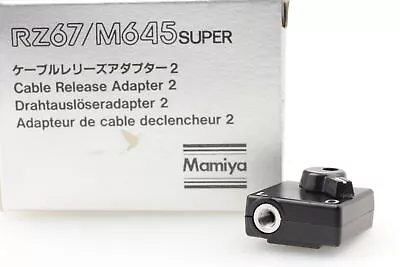 [Near MINT In Box] MAMIYA Cable Release Adapter 2 For RZ67 M645 Super From JAPAN • £50.51